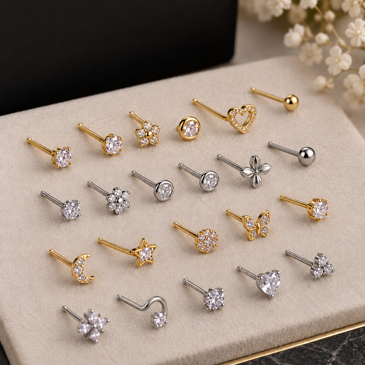 Nose pins / rings