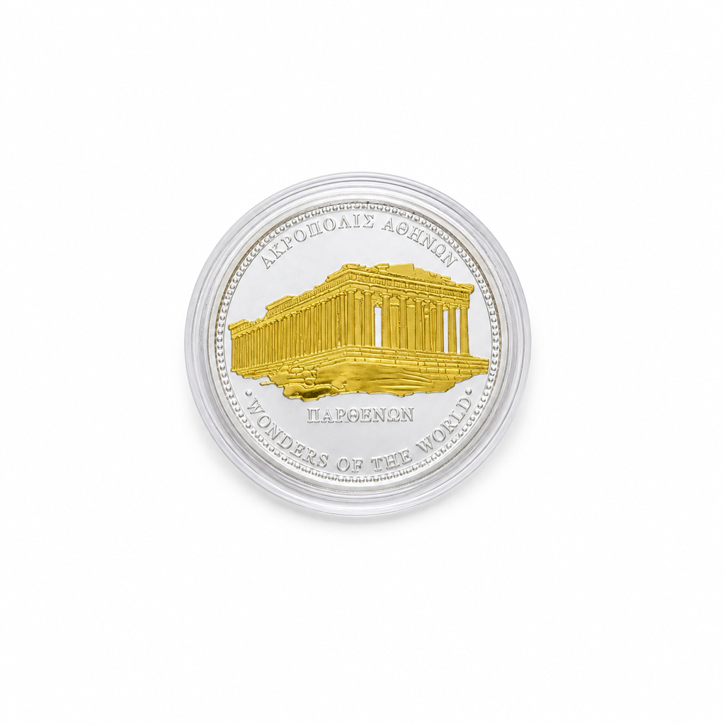 Parthenon 5 oz .9999 Silver Proof Coin – Wonders of the World Series