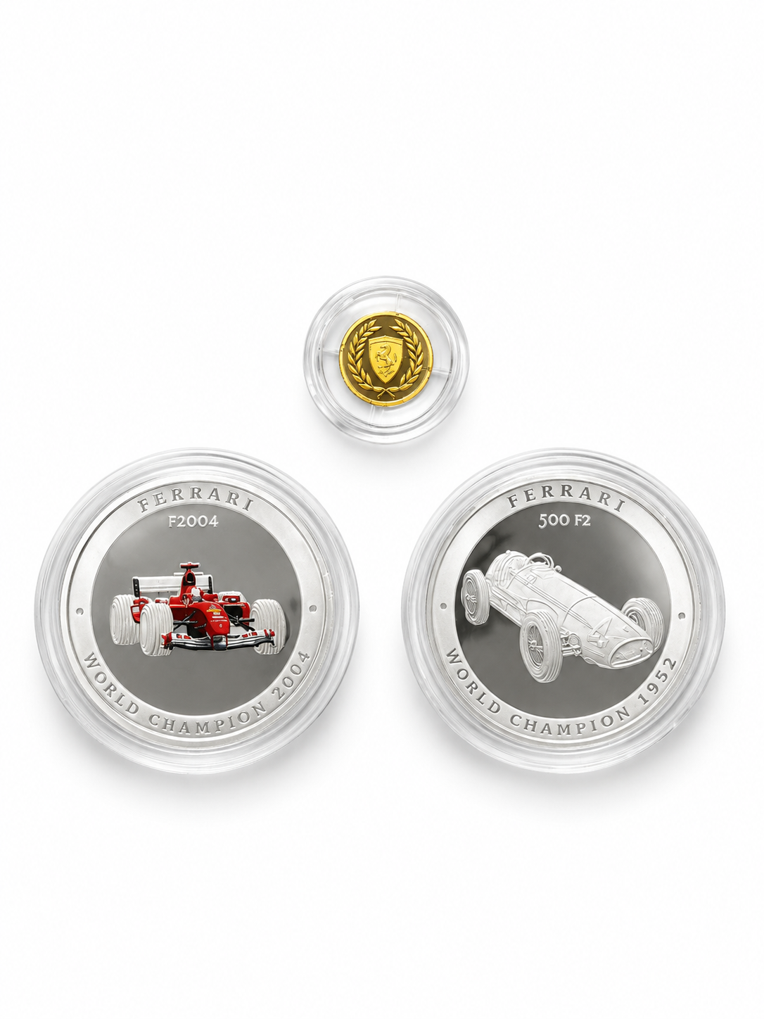 Ferrari Limited Edition 3-Coin Set – Gold & Silver Coins