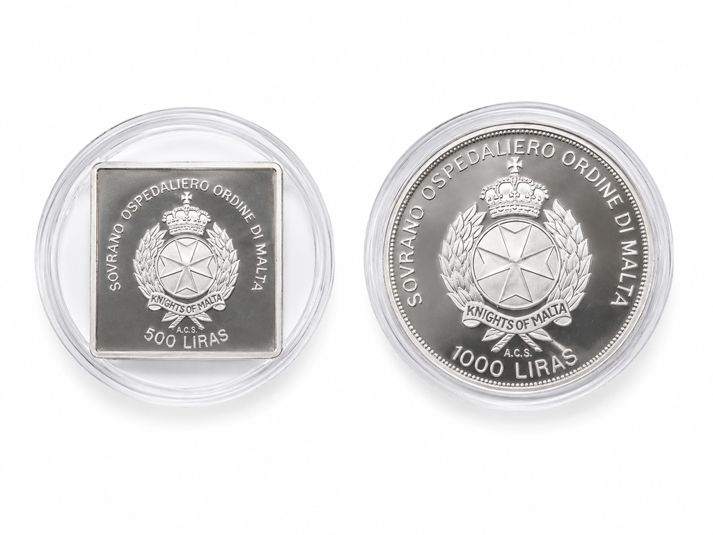 Malta Papal & Knights of Malta Silver Coin Collection