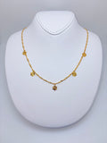22k clover Necklace