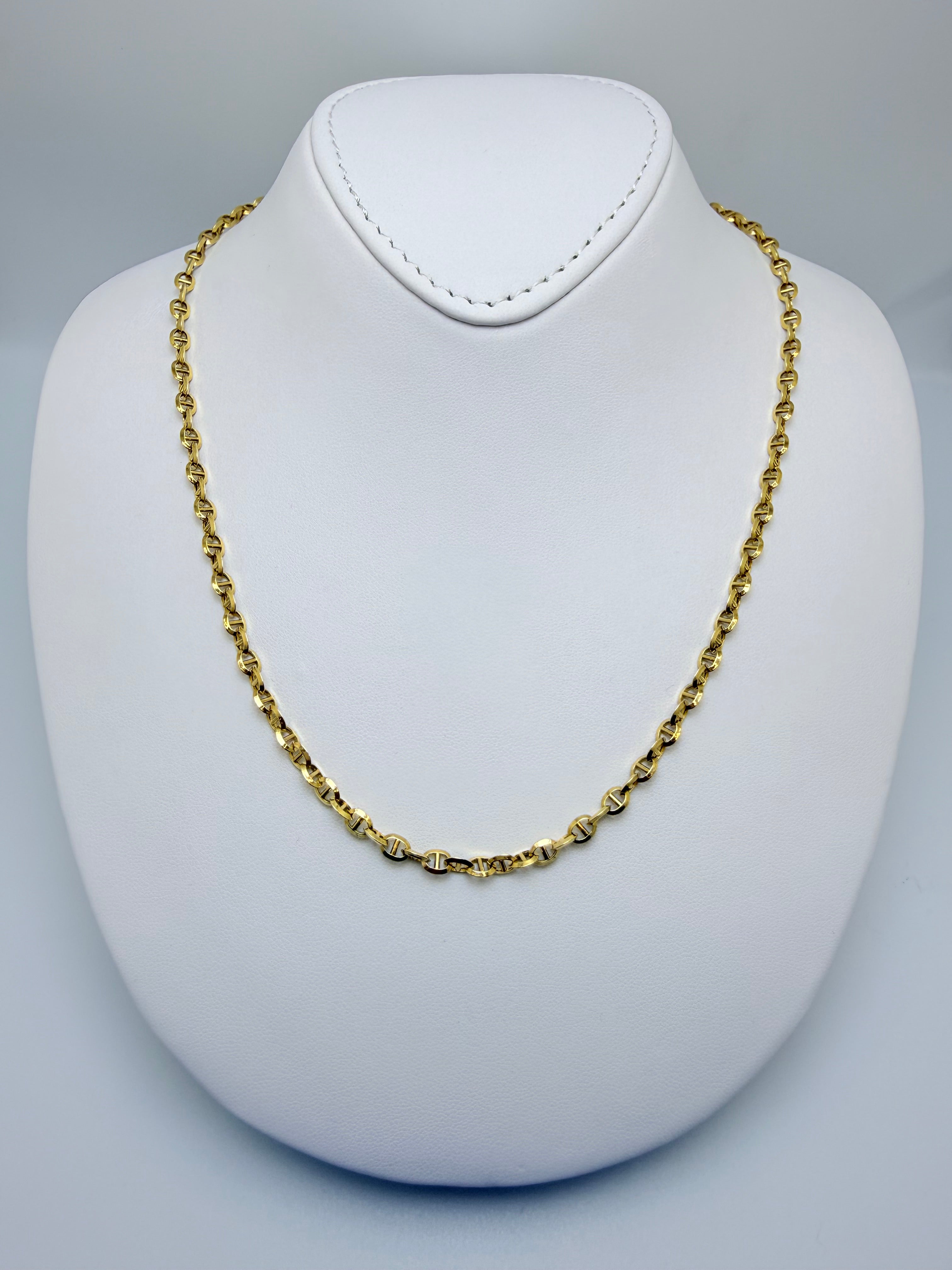 18k Anchor Link Chain