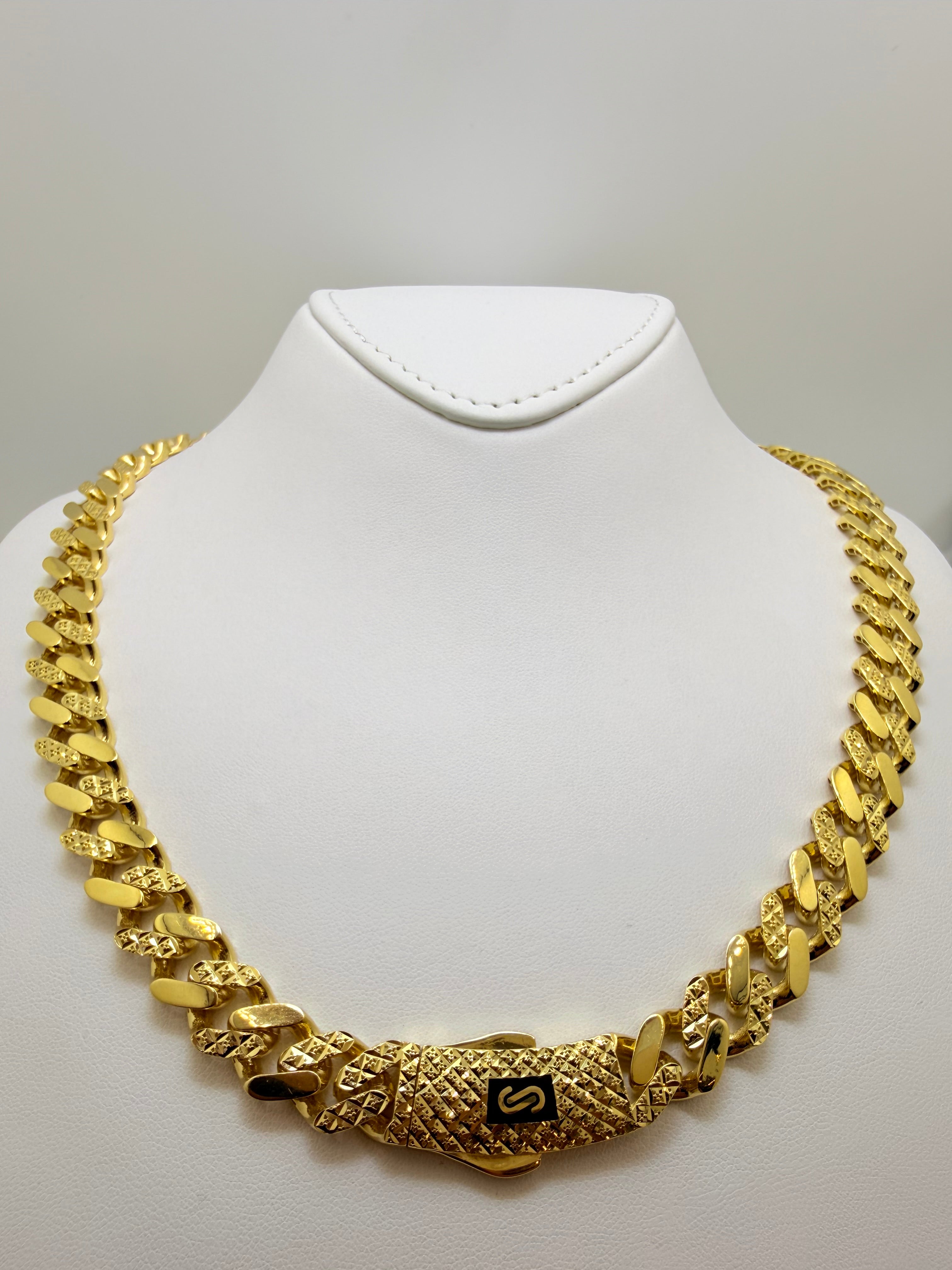 18k Monaco Link Chain