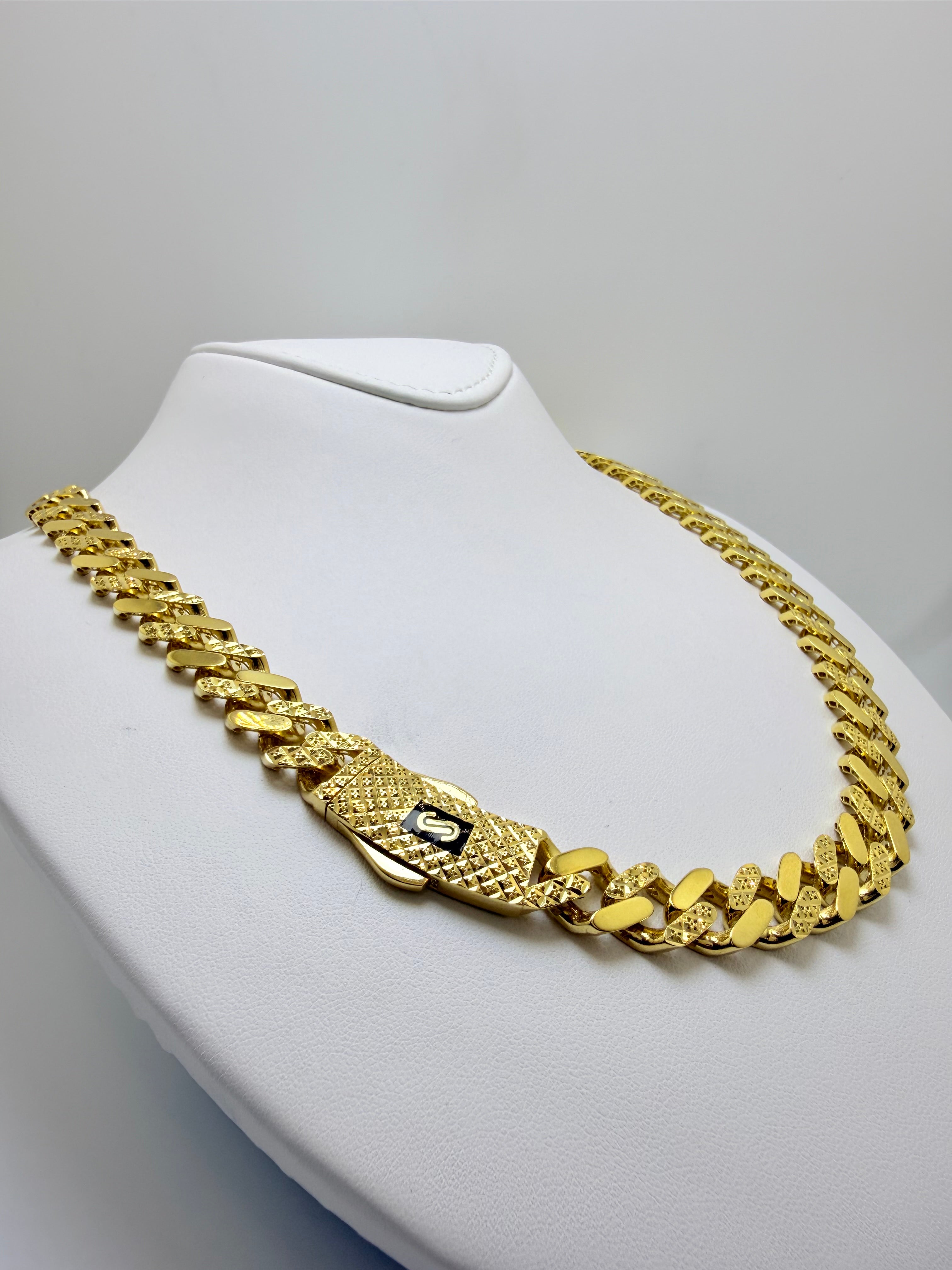 18k Monaco Link Chain