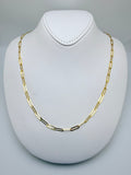 18k Paperclip Chain