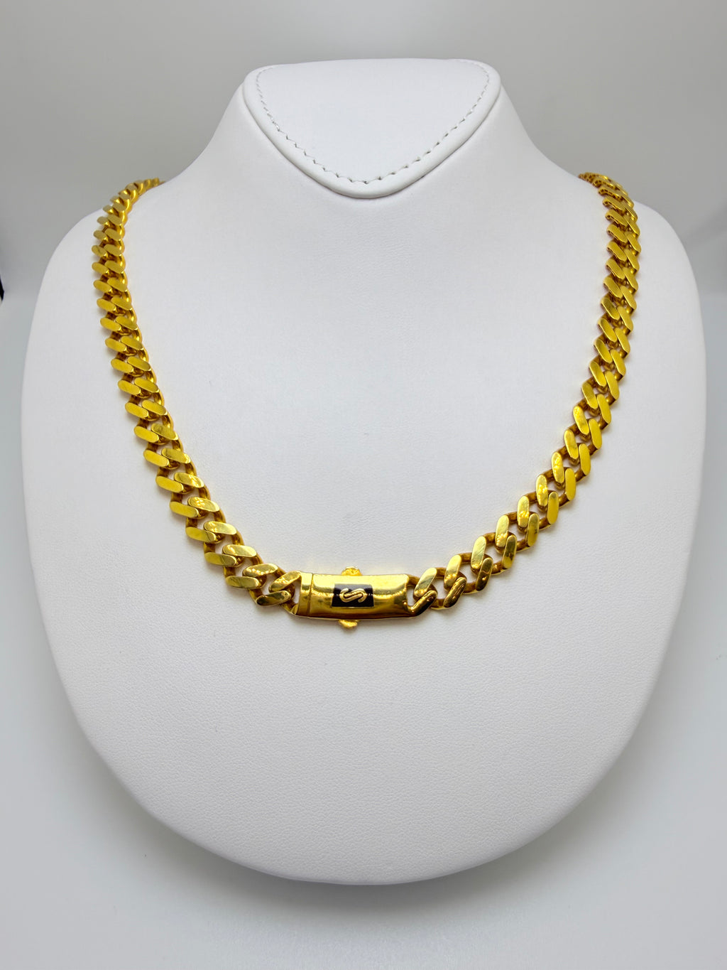 22k Monaco Link Chain