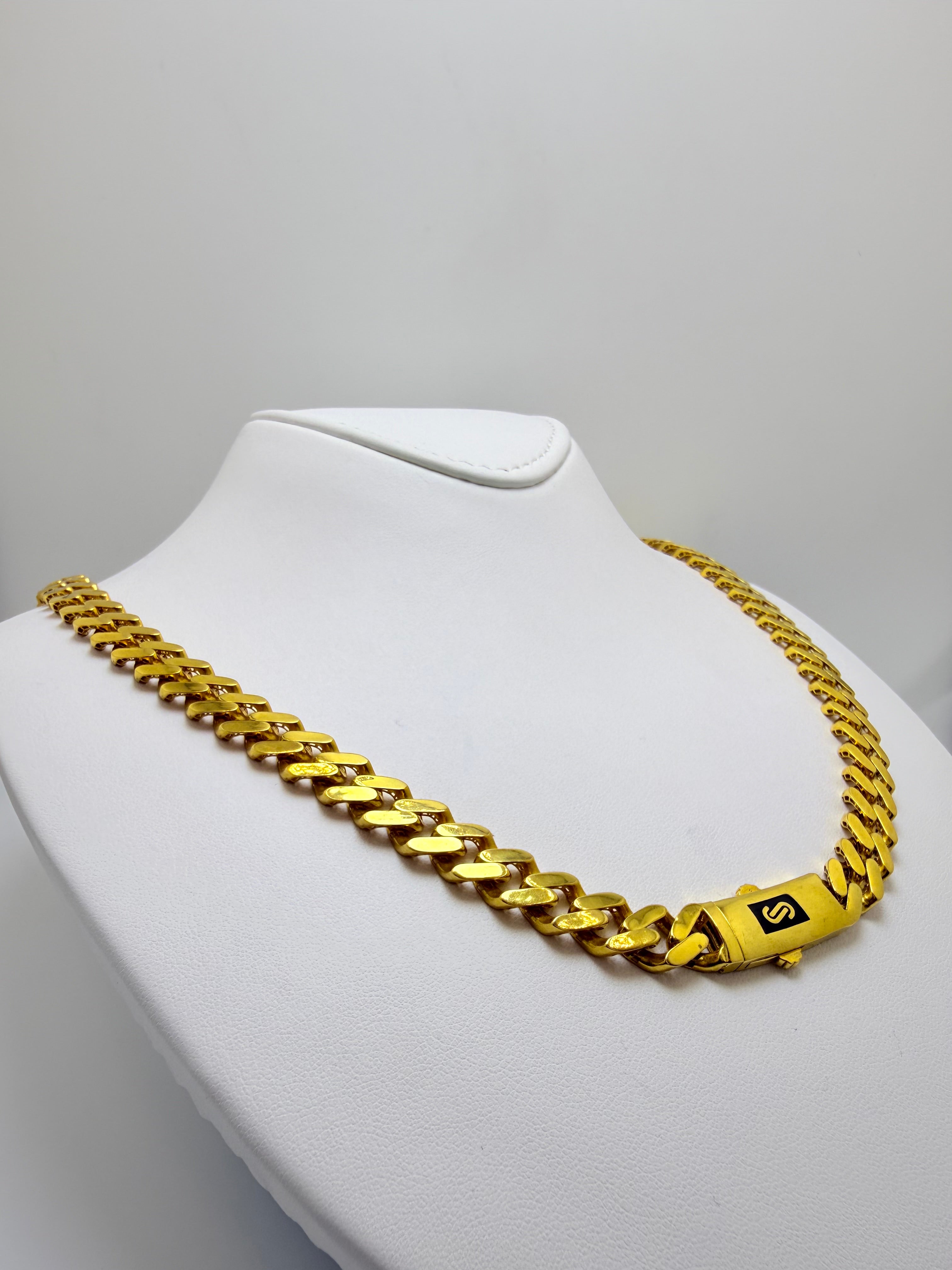 22k Monaco Link Chain