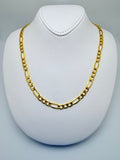 22k Figaro Chain