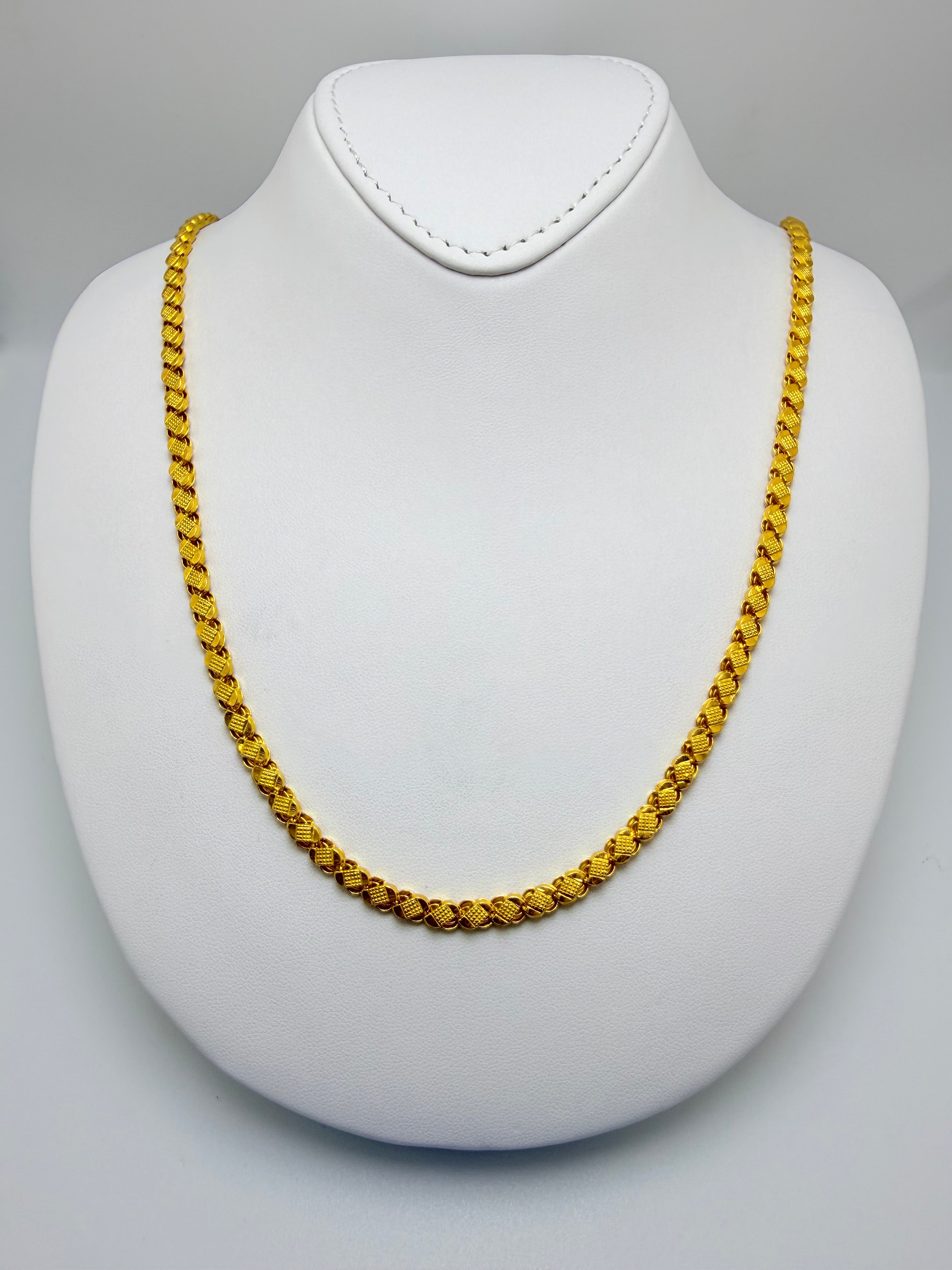 22k Damascus Chain