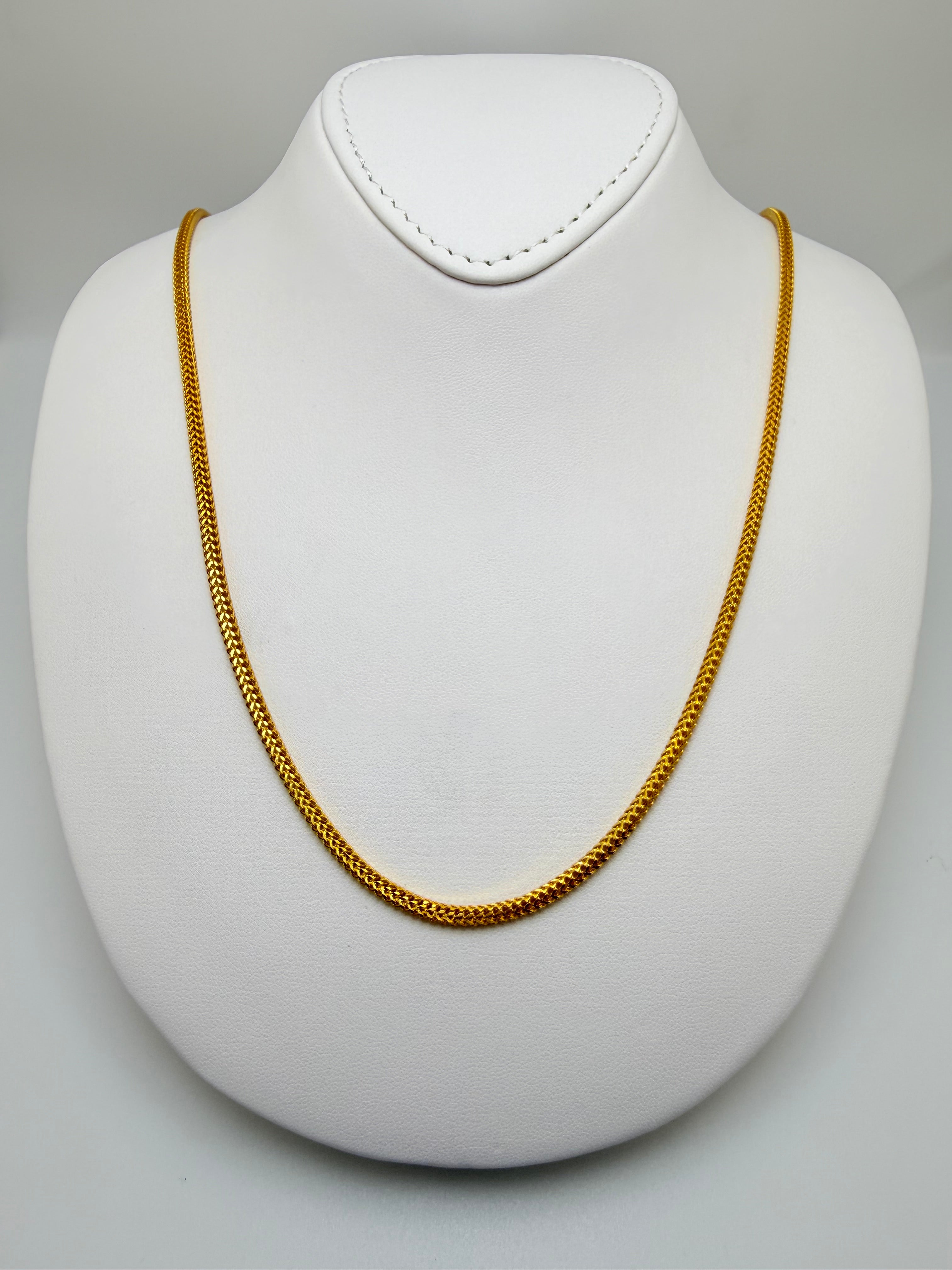 22k Round Rope Chain