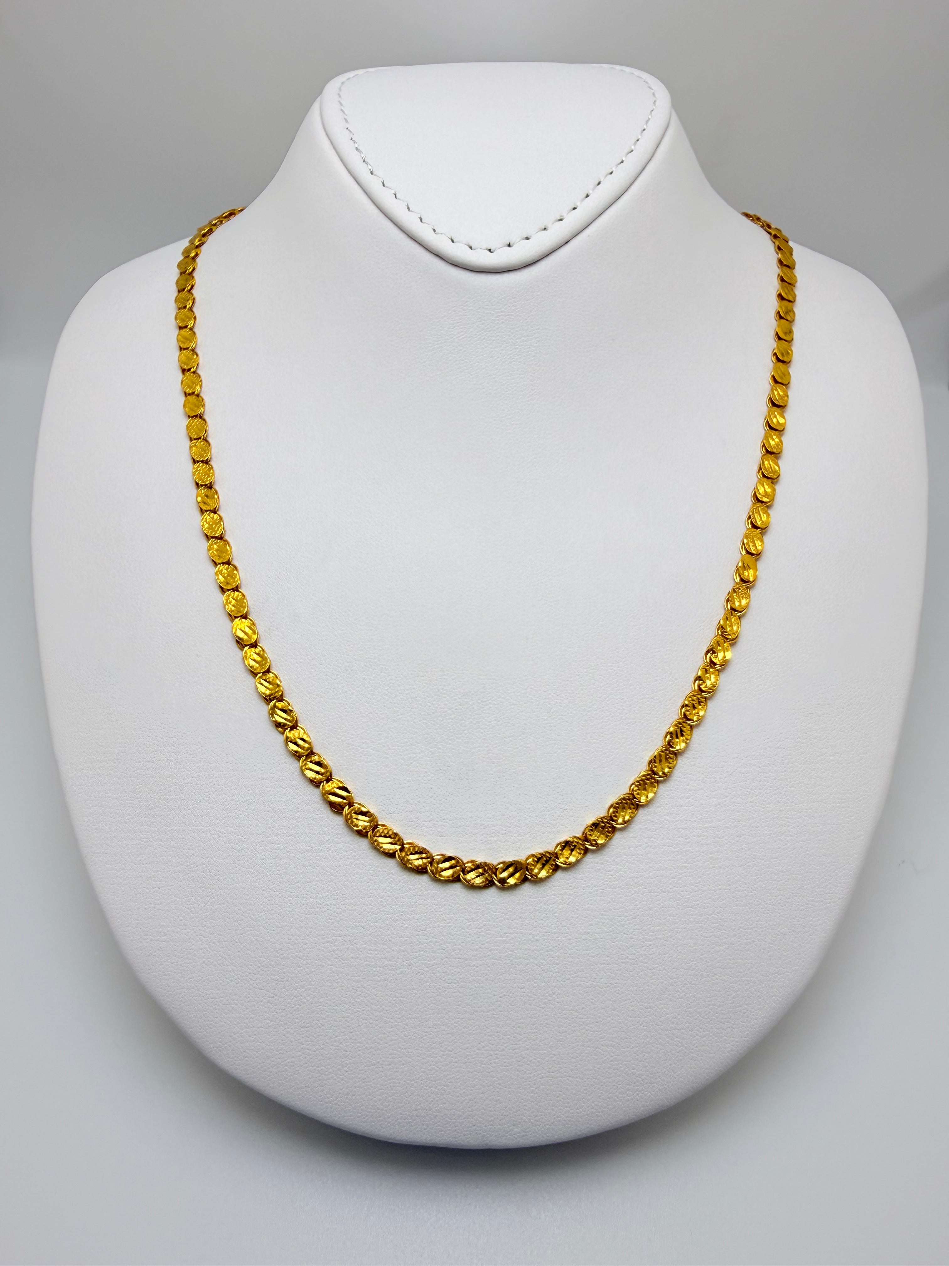 22k Damascus Chain