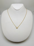18k Heart Necklace