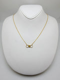 18k Infinity Necklace