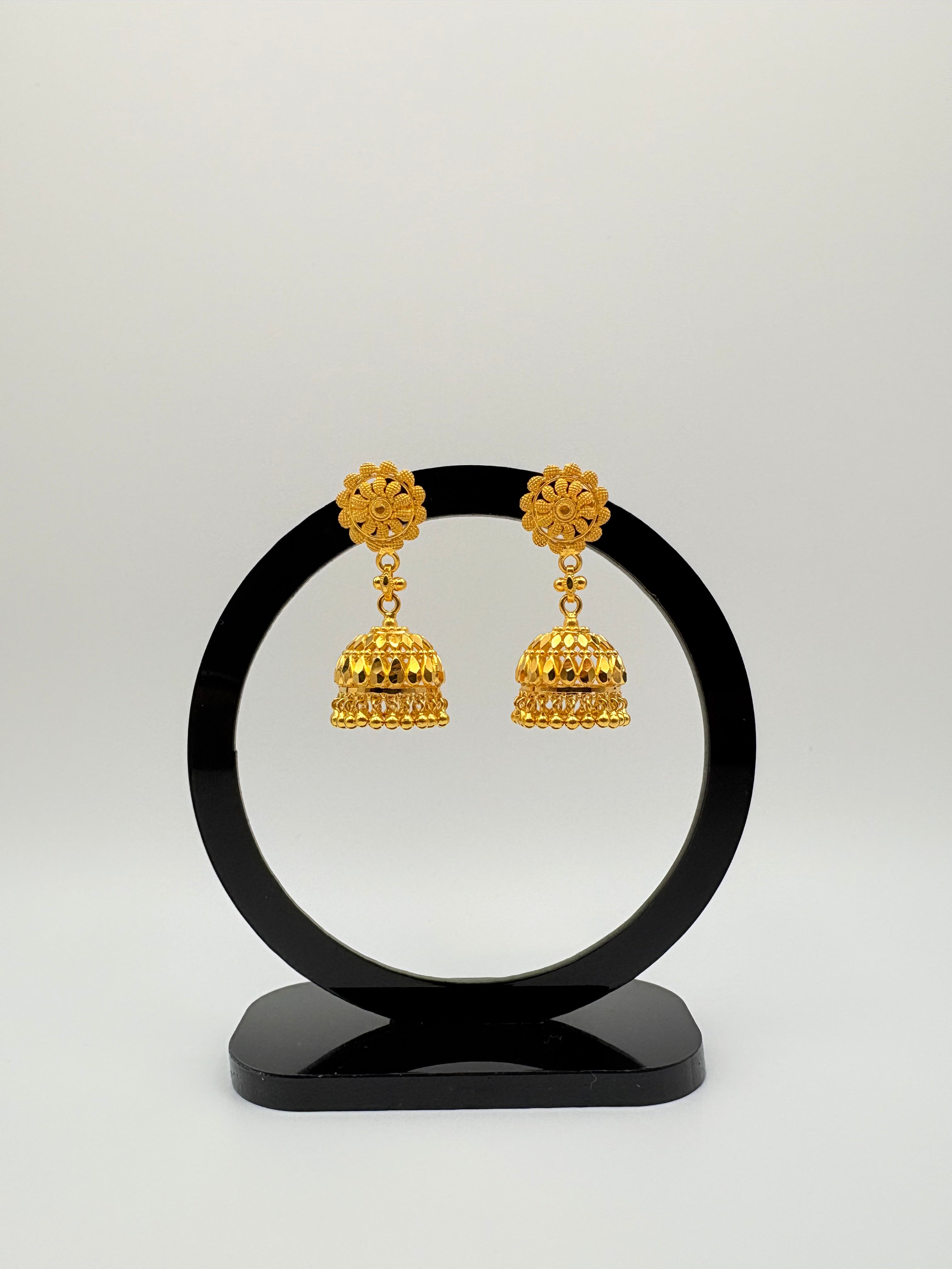 22k Jhumka Earrings