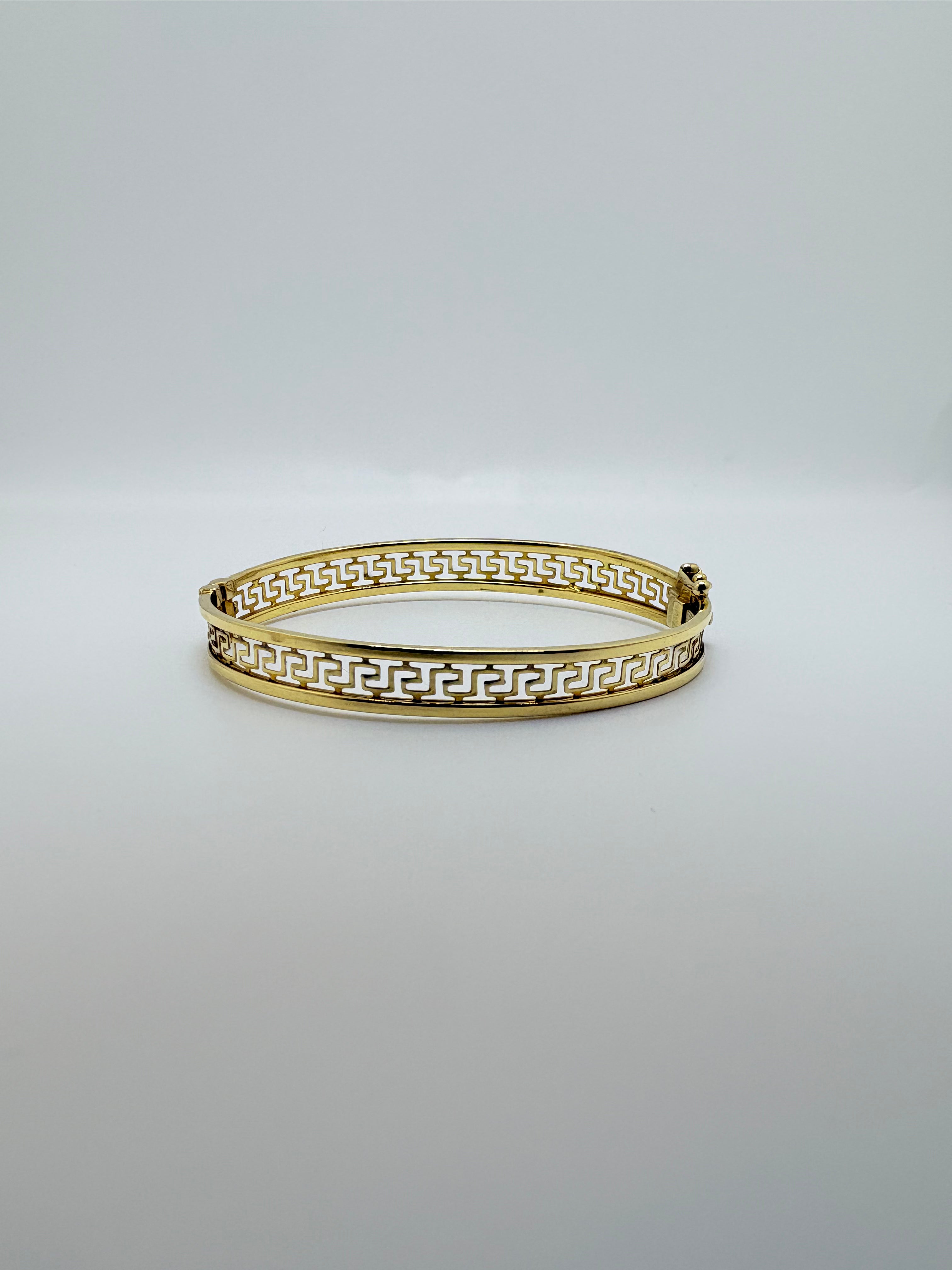 18k verce bangle