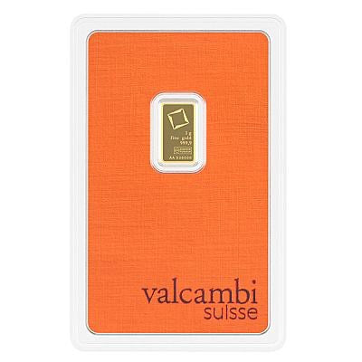 1 Grams Valcambi